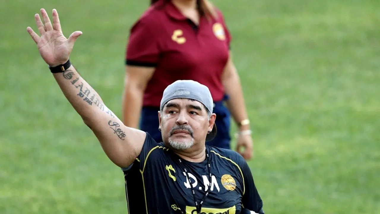 OFICIAL | Diego Maradona a semnat! Ce echipă va antrena