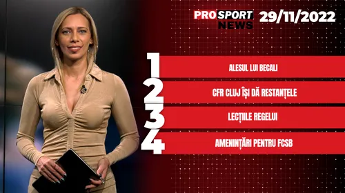 ProSport NEWS | Gigi Becali, un nou experiment! Cine este noul antrenor principal de la FCSB. Cele mai importante știri ale zilei | VIDEO