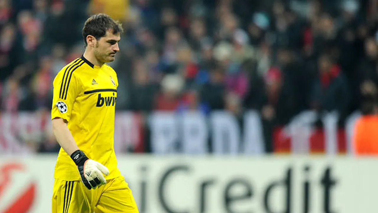 Casillas, devastat după eliminarea cu Bayern:** 