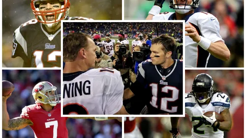 Rivalități uriașe în drumul spre Super Bowl! Manning sau Brady? Cine e cel mai bun? Seahawks și 49ers, meci cu scântei