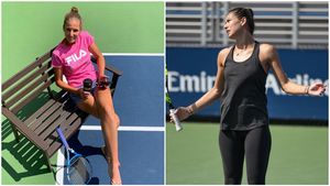 Karolina Pliskova tratează cu un aer de superioritate întâlnirea cu Sorana Cîrstea de la Abu Dhabi: „Debutez împotriva româncei Cîrstea, mereu am reușit..."