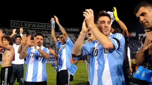Argentina s-a calificat la CM din 2014