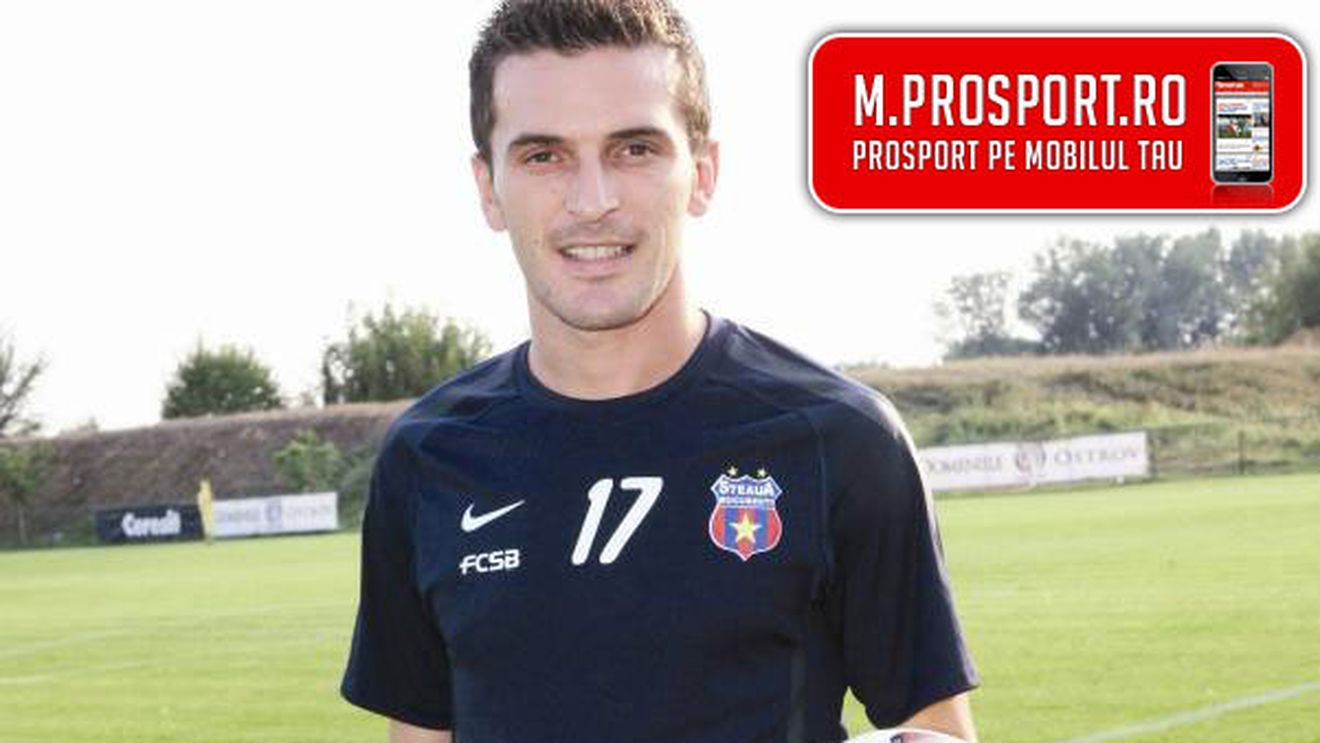 Bilașco: "Nu-mi merge prea bine de când am venit la Steaua"