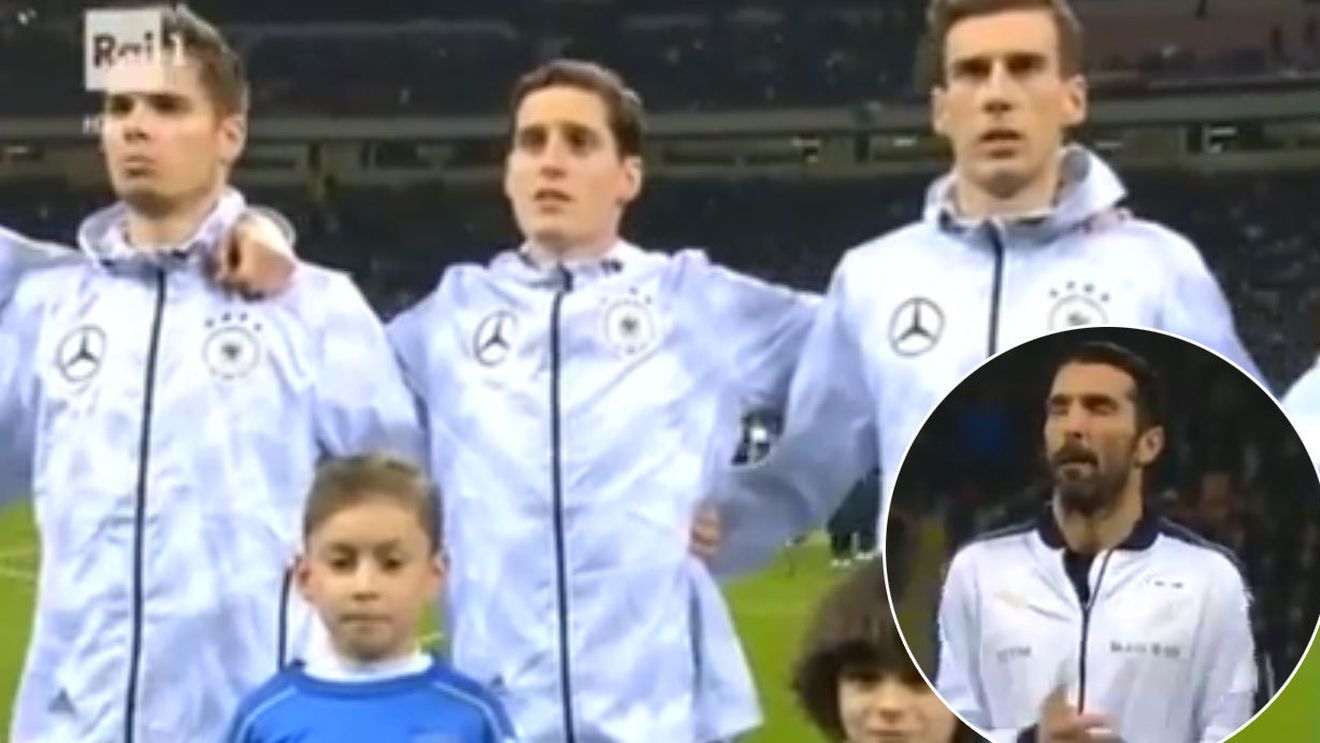 Și de asta e considerat Buffon o legendă! VIDEO Gest superb al portarului în momentul în care tot stadionul a început să huiduie imnul Germaniei