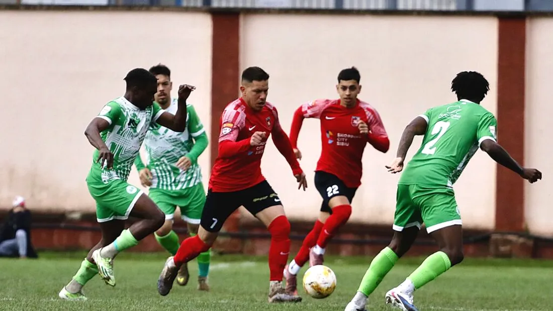 CSC Șelimbăr a ratat șansa să urce pe ultimul loc care asigură evitarea retrogradării. Eugen Beza, reacție după eșecul contra Chiajnei: ”Am jucat cât s-a putut pe acest teren, fotbaliștii s-au sacrificat”