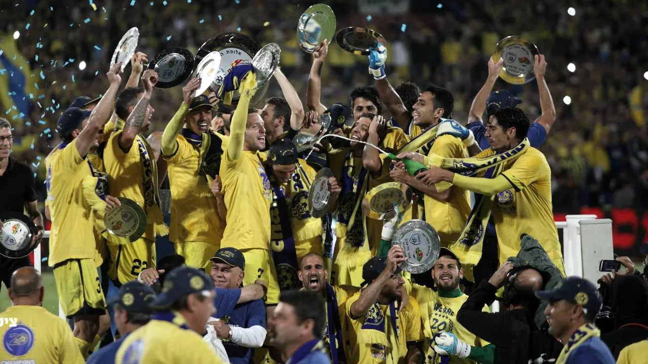 Maccabi Tel-Aviv a câștigat titlul de campioană în Israel