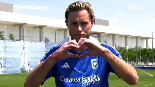 William Baeten, mesaj emoționant înainte de plecarea de la FCU Craiova la FCSB: ”Veți fi în inima mea pentru totdeauna”