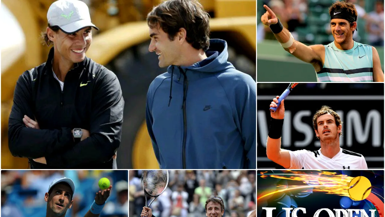 US Open | New York-ul, privat de un Federer - Nadal a șasea oară, pentru o singură victorie. Del Potro face un nou meci strălucitor, exact ca în 2009. Care sunt partidele care le-au încurcat planurile fanilor americani | VIDEO