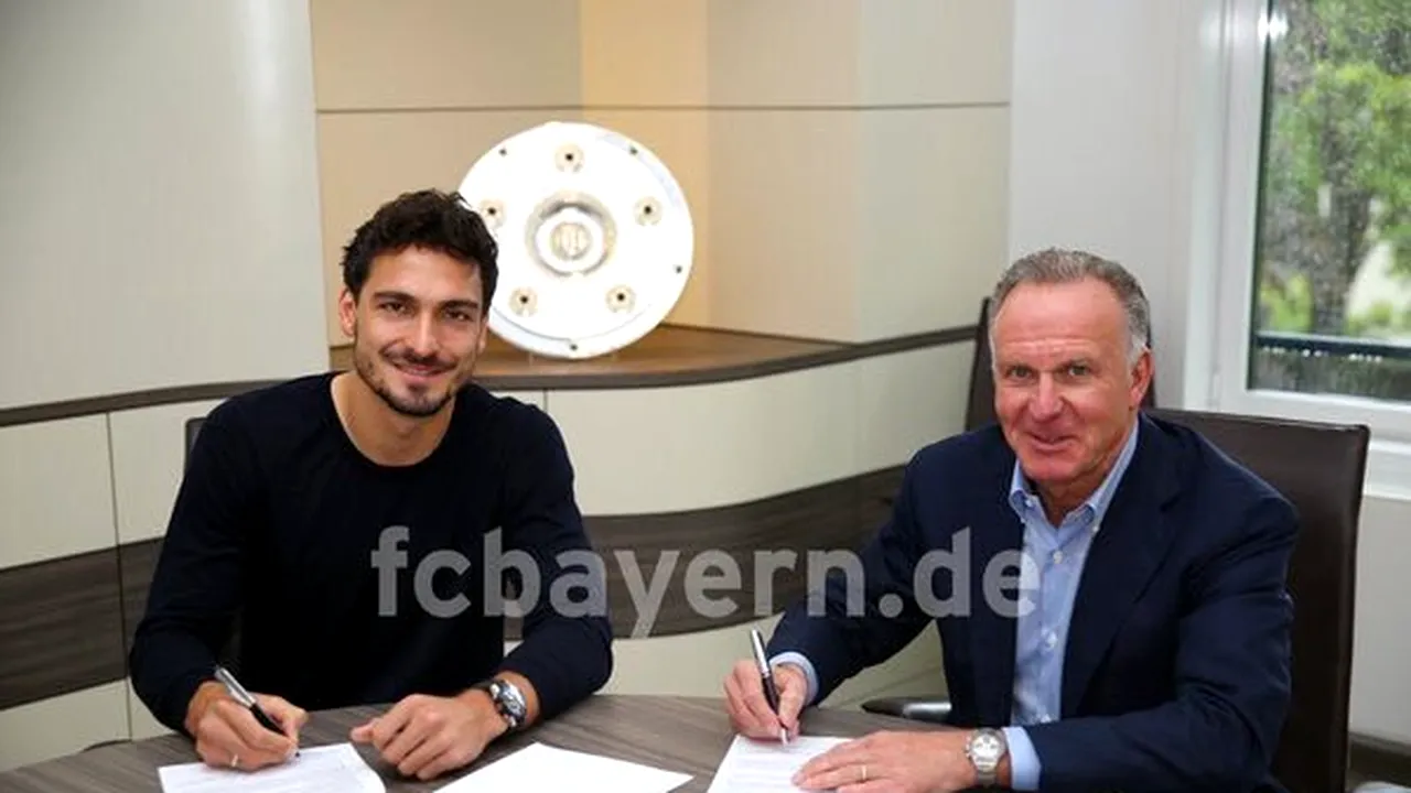 FOTO | Mats Hummels a fost prezentat oficial la Bayern Munchen