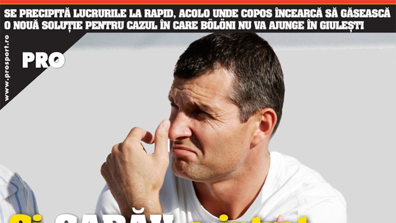 Copos trage de Sabău