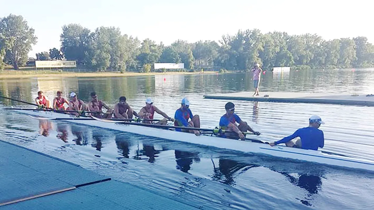 Canotaj. Echipajul masculin de 8+1, medalie de bronz la Cupa Mondială de la Belgrad