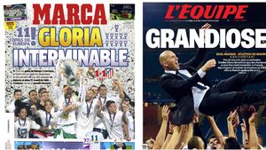 GALERIE FOTO | Victoria istorică a Realului, în cele mai importante ziare de sport din Europa! Cele din Barcelona s-au "autodepășit": "Pena Maxima!" :)