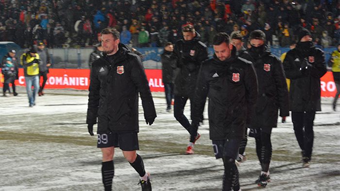 Gafă amuzantă a celor de la Hermannstadt. FOTO | Când au anunțat că se joacă meciul cu FCSB: au modificat imediat greșeala :)