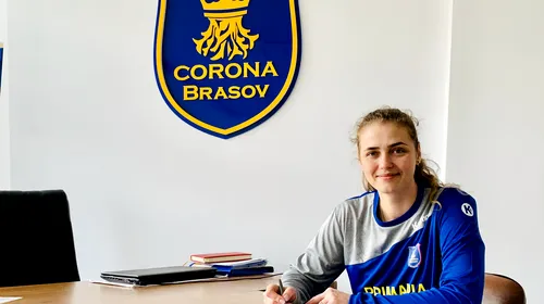 Viktoriia Tymoshenkova și Andreea Pătuleanu au semnat prelungirea contractelor cu Corona Brașov. Dragomir: „Campania de transferuri de la Corona nu s-a încheiat”