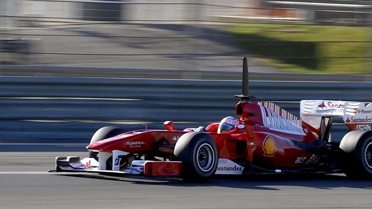VIDEO HAOS la debutul lui Alonso la Ferrari:** 35000 de spectatori și blocaje rutiere!