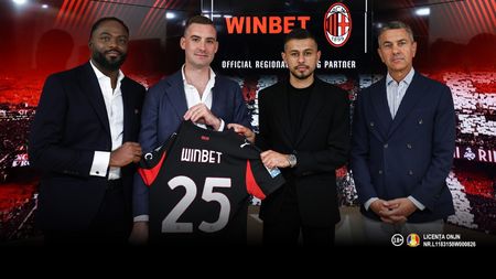 Comunicat de presă | AC Milan și WINBET dau startul unui nou parteneriat regional