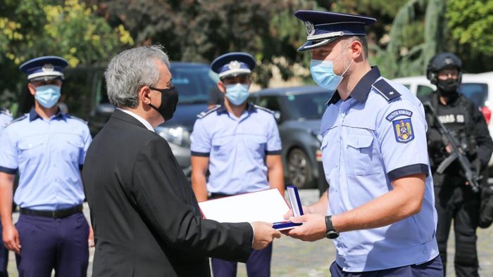 Dan Savenco despre distincția primită de la Ministerul de Interne: „Parcă am jucat o finală de campionat” | EXCLUSIV