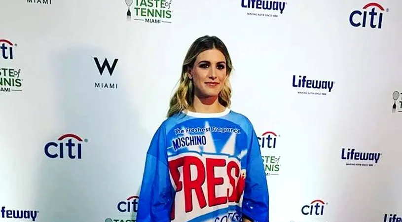 Genie lovește din nou! Bouchard a încercat tenisul virtual în cadrul evenimentului Taste of Tennis de la Miami 