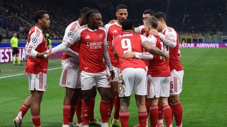 Inter Milano - Arsenal 1-3, în Liga Campionilor. Parcurs perfect al „tunarilor”! Real Madrid a umilit AS Monaco, iar Bodo/Glimt a dat de pământ cu Manchester City