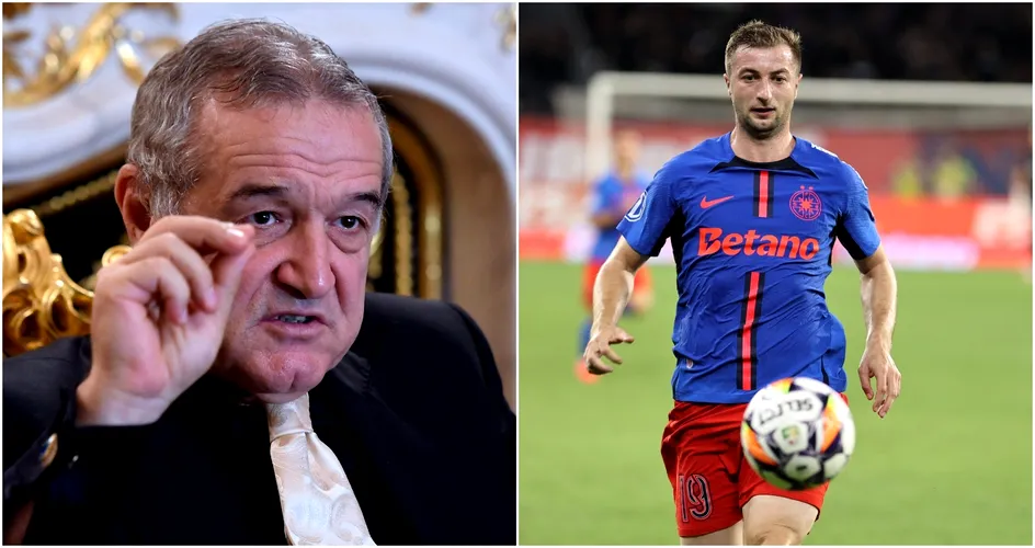 Gigi Becali a luat decizia legată de transferul atacantului.