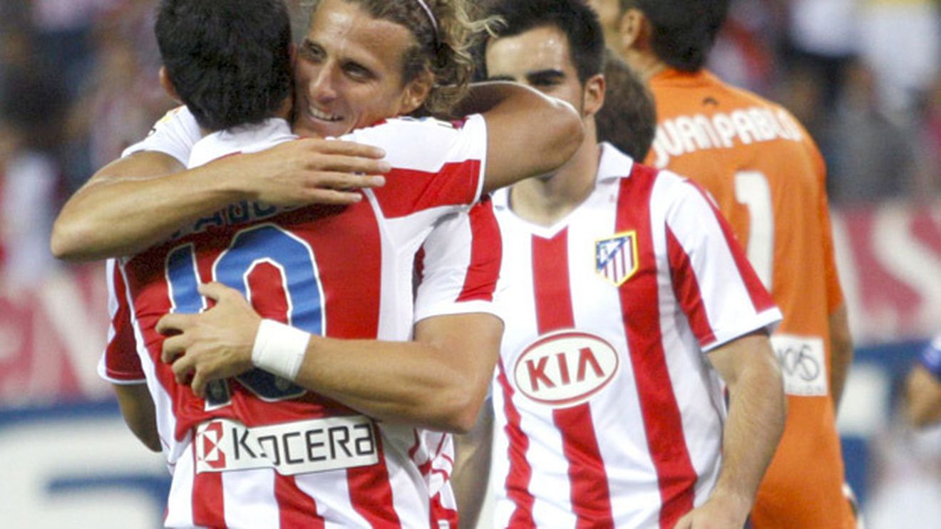 VIDEO** Atletico Fiesta! Vezi 'dubla' lui Forlan din meciul cu Gijon