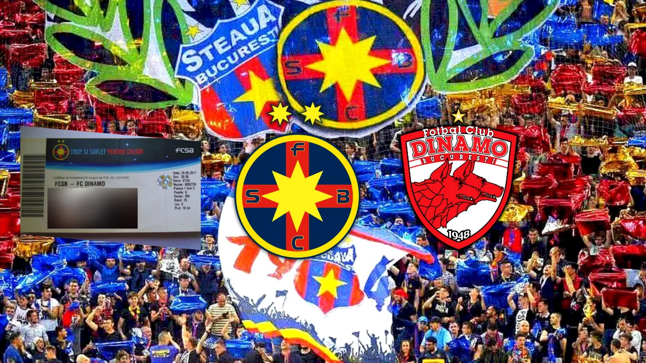 OFICIAL | FCSB a anunțat prețurile biletelor și programul de la case pentru derby-ul cu Dinamo!