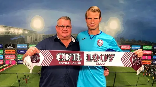 OFICIAL | Arlauskis a semnat cu CFR Cluj! „Mă bucur că am ajuns la un club mare”. Ce amănunt a contat în decizia luată de fostul goalkeeper de la FCSB și Unirea Urizceni