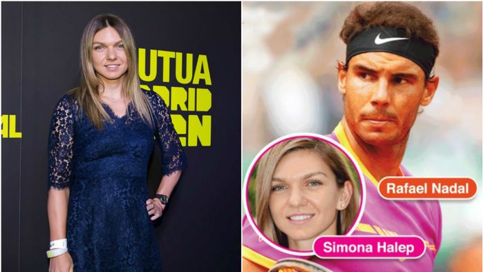 Când Halep ține capul pe umărul lui Nadal. Simona și Rafa, protagoniștii unei prezentări grafice spectaculoase: "Cea mai consistentă jucătoare!"