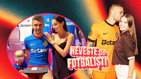 EXTRA Nevestele fotbaliștilor de la FCSB nu și-au scăpat soții din ochi nici la prezentarea echipamentelor. Cum au fost surprinși Florin Tănase și Daniel Bîrligea
