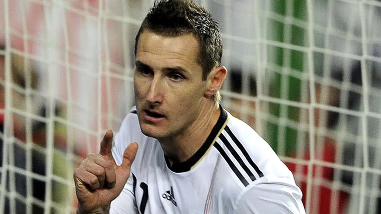 Vă vine să credeți?** Miroslav Klose susține că este deranjat de mentalitatea nemțească