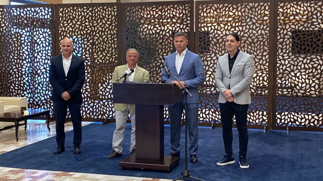 Oaspete de seamă la București din culturismul mondial! Șeful IFBB a fost primit de Gabriel Toncean
