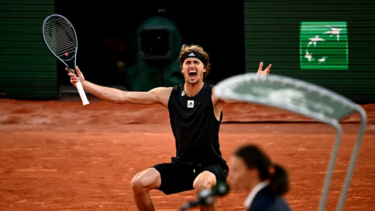 Alexander Zverev, calificare superbă în semifinale la Roland Garros: „Am făcut pe mine!” Cu cine se va bate pentru un loc în finala de la Paris