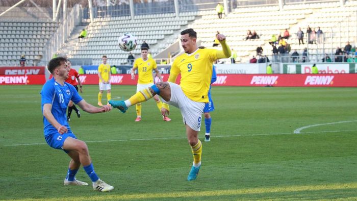 România U21 - Finlanda U21 2-1. „Tricolorii” se impun la limită după ce Birligea și Miculescu au întors soarta partidei în ultimele minute