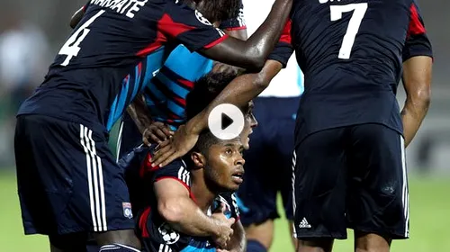 Golul serii în Ligă! **VIDEO Poți să urmărești mingea? Bastos a prins un șut fulgerător, stil Roberto Carlos