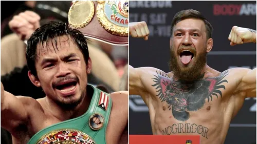 Se apropie meciul secolului: Conor McGregor vs. Manny Pacquiao! Când poate avea loc confruntarea teribilă