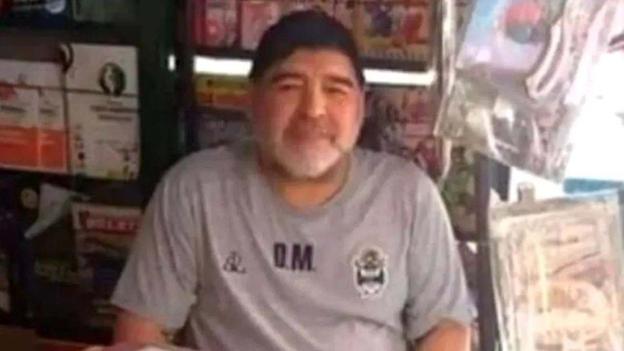 Sosia lui Maradona, „surprinsă” în Santiago de Chile! Internetul a luat foc: „Unii spun că este adevăratul Diego!”