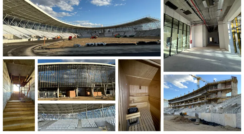 EXCLUSIV | Stadiul lucrărilor la Dâmbovița Arena, la doi ani de la debutul investiției de peste 50 de milioane de euro