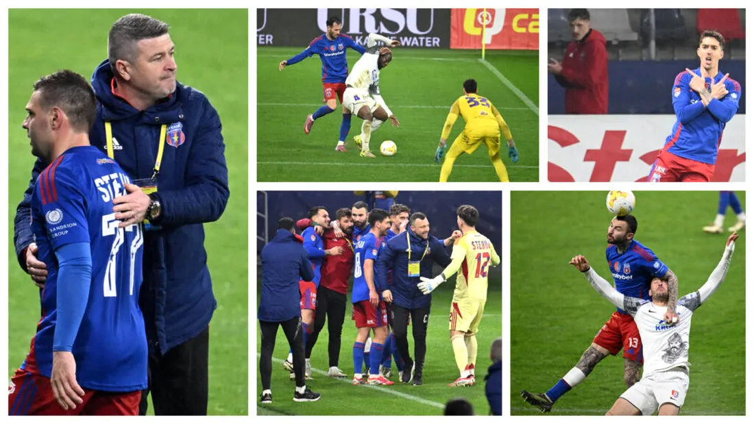 Steaua, la prima victorie împotriva Chindiei. Daniel Oprița a fost mulțumit, dar și supărat: ”Pentru jucători, mai ales pentru cei din atac, era foarte bine”