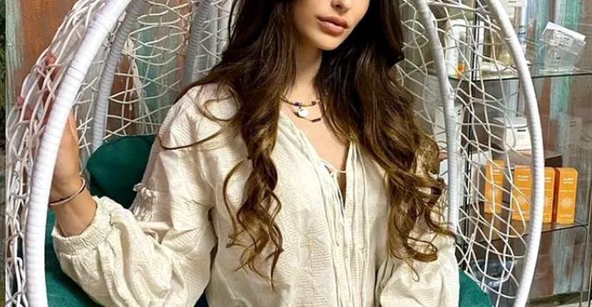 FOTO. Fiica Andreei Berecleanu a încins internetul cu cel mai decoltat costum de baie. Cum arată Eva la 19 ani