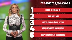 ProSport NEWS | Simona Halep, dezlănțuită de Patrick Mouratoglu. Cele mai importante știri ale zilei | VIDEO