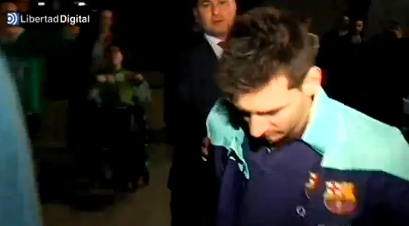 Respect! VIDEO: Gest fenomenal făcut de Messi după ce a ieșit din spital, unde medicii tocmai îi spuseseră că va lipsi două luni