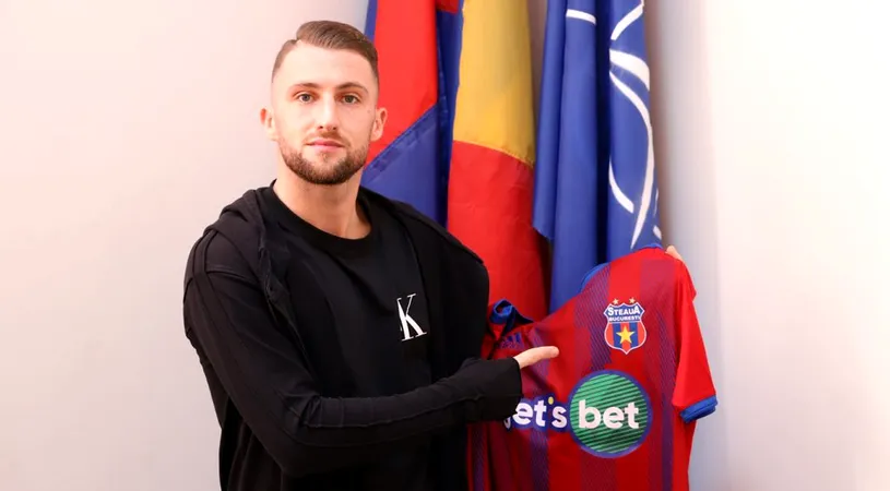 OFICIAL | Cristian Bustea, prima achiziție a clubului Steaua în 2022. ”Abia aștept să joc pe noul stadion”