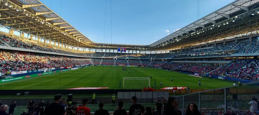 Stadionul Steaua din Ghencea înainte de FCSB - Botoșani