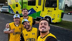 Surpriza din Times Square! Camper van-ul Superbet a atras toate privirile în New York: influencerul cu 10.6 milioane de urmăritori, maraton la Campionatul Mondial!