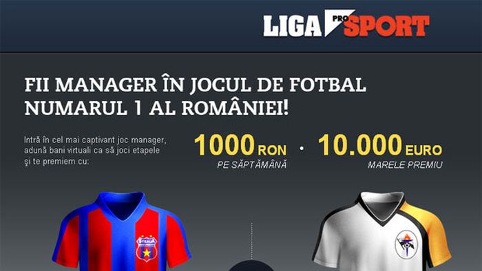 Liga ProSport!** Caută în ziarul de mâine seria unică și adună bani