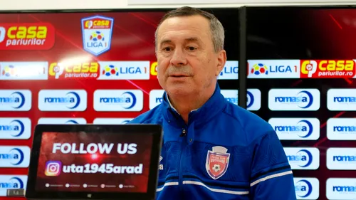 Antrenorul din acte al lui FC Botoșani, Mihai Ciobanu, nemulțumit de egalul cu UTA: „Remiza ajută contracandidatele noastre la play-off!”. A fost impresionat de atmosfera de pe stadion: „Fac o reverență către publicul arădean”