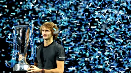 Ave, Zverev! „Campionul Campionilor” e cel mai tânăr membru din Top 5. După succesul cu Federer, „Sascha” l-a îngenuncheat și pe Djokovic, în finala de la Londra