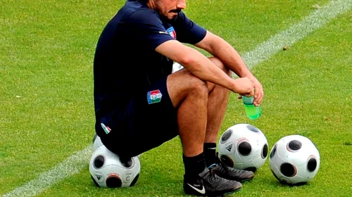 Gattuso a suferit o fractură, după un accident stupid