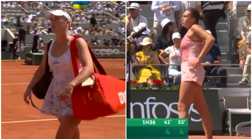 Aryna Sabalenka, desființată de Elina Svitolina pentru comportamentul de la Roland Garros: „De ce nu e amendată? Nu știu ce aștepta la fileu!