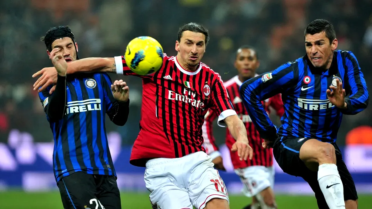 Uluitor! De când nu a mai câștigat Inter la patru goluri diferență în Derby della Madonnina. Românul Cristi Chivu era titular pentru Nerazzurri în acel duel cu rivala AC Milan